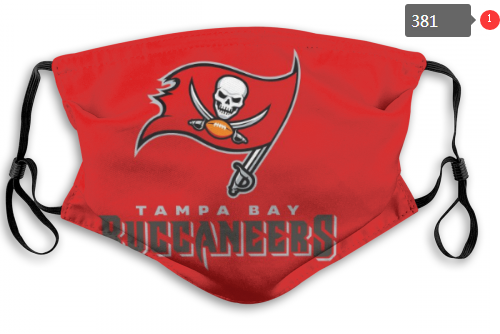 NFL Tampa Bay Buccaneers #8 Dust mask with filter->nfl dust mask->Sports Accessory